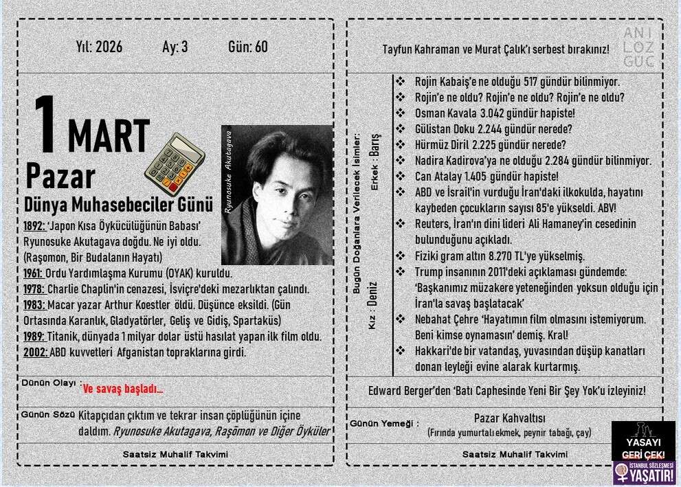 Dünya Muhasebeciler Günü 1